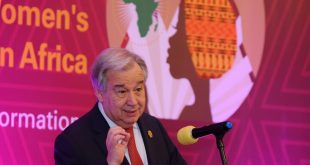 El Secretario General António Guterres en un evento paralelo a la 33a Cumbre de la Unión Africana en Addis Abeba