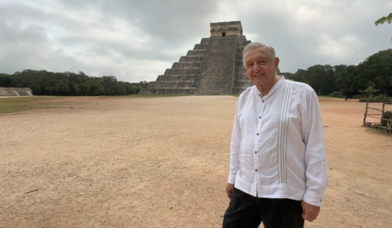México es una potencia cultural en el mundo, afirma presidente AMLO en  Chichén Itzá - Ahuizote