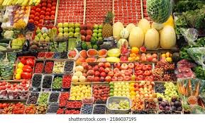 196 mil resultados de imágenes, fotos de stock e ilustraciones libres de  regalías para Puesto de frutas y verduras | Shutterstock